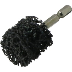 UB30SN [インパクト用 軸付ユニロンブラック 6.35mm軸 φ30×25×6.35 UB30SN]