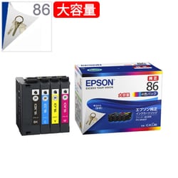 ヨドバシ.com - エプソン EPSON IC4CL86 [インクカートリッジ かぎ 4色