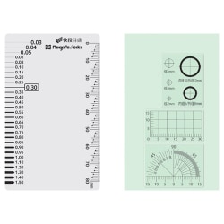 クラックメジャー快段目盛付クリア CM-CKD