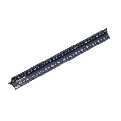 アルミ三角スケール 快段目盛 一般用 15cm TSGA-15KD