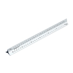 アルミ三角スケール 快段目盛 土地家屋調査士用 15cm TSIA-15KD