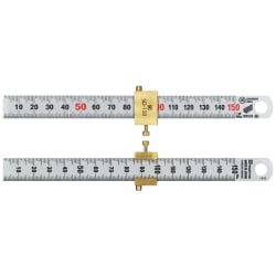 シルバースケール 快段目盛 ディップス付 150mm SV-150DKD