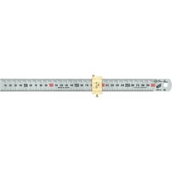 シルバースケール 快段目盛 ディップス付　300mm SV-300DKD