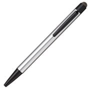 油性ボールペン JETSTREAM STYLUS（ジェットストリーム スタイラス） シングルノック 0.7mm タッチペン搭載 インク色：黒 本体色：シルバー SXNT823507P26