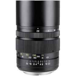 (美品】中一光学135mm f2.8単焦点レンズ EFマウント