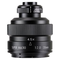 FREEWALKER 20mm F2 M（PK） [フリーウォーカー スーパーマクロレンズ 4-4.5:1 ペンタックスKマウント]
