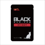 BLACK カツオ・マグロ ゼリー仕立て 60g [キャットフード]