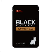 BLACK カツオ・マグロ たい入り ゼリー仕立て 60g [キャットフード]