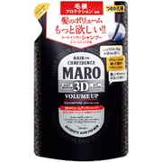MARO 3DボリュームアップシャンプーEX 380ml ジェントルミントの香り 詰替 [ヘアシャンプー 男性用]