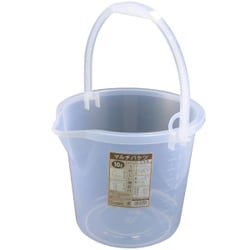 マルチバケツ 10L クリア