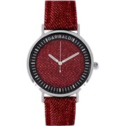 ガリバルディ 腕時計 シルバー/レッド GB01314(Silver/Red)