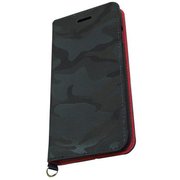 BBCI1606BK [iPhone 7 Book型ケースCamo ブラック]