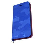 BBCI1606BL [iPhone 7 Book型ケースCamo ブルー]