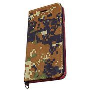 BBCI1608BR [iPhone 8/7 Book型ケース Camo ピクトブラウン]