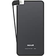 Lightningコネクタ専用 モバイル充電バッテリー 3000mAh ブラック MPC-RTL3000BK