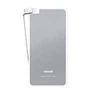 Lightningコネクタ専用 モバイル充電バッテリー 3000mAh シルバー MPC-RTL3000SL
