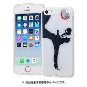 IJ-SGP5TP/RYU14 [iPhone SE/5s/5 TPUケース＋背面パネル 龍が如く キックシルエット]