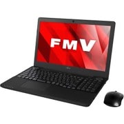 LIFEBOOK AHシリーズ AH53/B2 15.6型ワイド/Core i7-7700HQ/メモリ 8GB/HDD 1TB/Blu-ray Discドライブ/Windows 10 Home 64ビット/Office Home & Business Premium プラス Office 365 サービス/シャイニーブラック FMVA53B2B