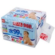 水99%おしりふき 80枚×12