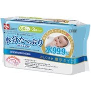 水99.9%水分たっぷりおしりふき厚手 60枚×3