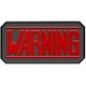 ロックマン ゼクス PATCH WARNING [約H45×W90mm]