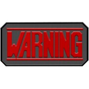 ロックマン ゼクス PATCH WARNING [約H45×W90mm]