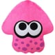 Splatoon2クッション イカ ネオンピンク [2019年5月再生産]
