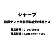 0109700845 [XEBS840P14000 テレビ用転倒防止ビス]
