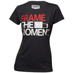 t-shirt FRAME Dark shadow M [レディース]