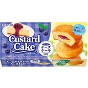カスタードケーキ ブルーベリーチーズケーキ 6個 [菓子]