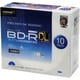 BD-R DL 1回録画用 6倍速 10P スリムケース HDVBR50RP10SC