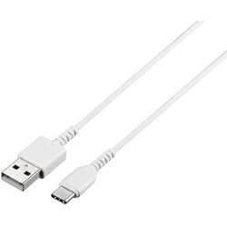 TypeCケーブル Tyep-A to Tyep-C 0.5m ホワイト BSMPCAC205WH