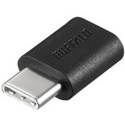BSMPCADC200BK [USB2.0変換アダプター TypeC to microB ケーブルレス ブラック]