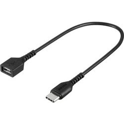 BSMPCADC215BK [USB2.0変換アダプター TypeC to microB 15cm ブラック]