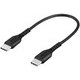 USB2.0ケーブル Type-Cケーブル（Type-C to Type-C） 0.1m ブラック BSMPCCC201BK