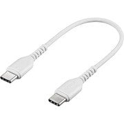 USB2.0ケーブル Type-Cケーブル(Type-C to Type-C) 0.1m ホワイト BSMPCCC201WH