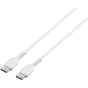 USB2.0ケーブル Type-Cケーブル(Type-C to Type-C) 2.0m ホワイト BSMPCCC220WH