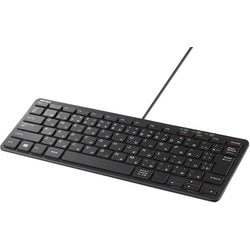 USB接続 有線キーボード テンキーレス パンタグラフ 日本語配列 ブラック BSKBU300BK