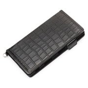 PG-XZSFP02BK [Xperia XZs/XZ用 フリップカバー クロコダイル調 ブラック]