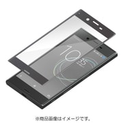 PG-XZSGL07 [Xperia XZs/XZ用 液晶保護ガラス スーパークリア ブラックフレーム]