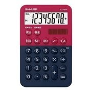 ミニミニナイスサイズ電卓 レッド EL-760RRX