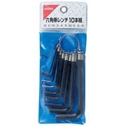 TAKAGI リング付 六角棒レンチ10本組