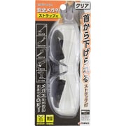 EARTH MAN 安全メガネ ストラップ付 クリア