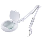 L-ZOOM(エルズーム) ルーペ付 LEDアームライトS AS-L8095-2B-W