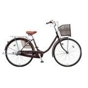 シティサイクル エブリッジU 26型 変速なし 点灯虫モデル F.Xカラメルブラウン EB60UT 1D77GD0