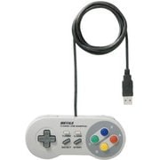 レトロ調 USBゲームパッド 8ボタンタイプ BSGP810GY