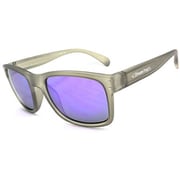 ST-3001-2 [フローティングサングラス レンズカラー：Mirror フレームカラー：：Matte Clear Gray]