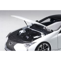 オートアート 1/18レクサス LC500 メタリック・ホワイト 1/18 レクサス LS500h (メタリック・ホワイト ※インテリア