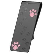 マネークリップ フットプリントキャットブラック 50831101