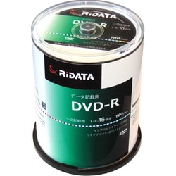 PC/データ用 DVD-R 4.7GB 16倍速対応 インクジェットプリンタ対応 100枚パック D-R47GB.PW100RD C